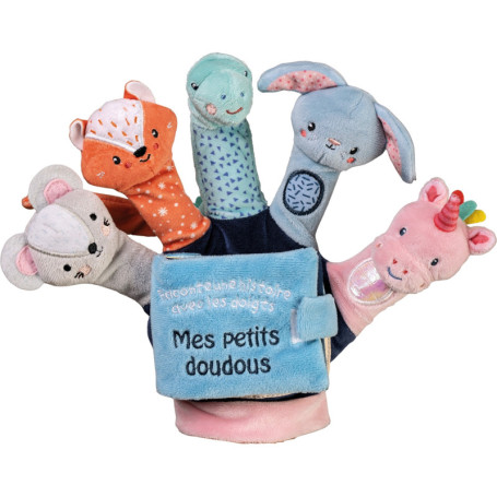 Mes petits doudous - livre gant
