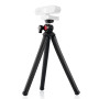 Lammcou Trépied flexible pour appareil photo - Petit format - Léger et compact - Pour selfie - Pour appareil photo reflex numéri