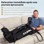 FIT KING Massage Jambes, Bottes de Pressothérapie pour la Détente, Appareil de Massage Pieds, Idéal après le Sport pour des Jamb