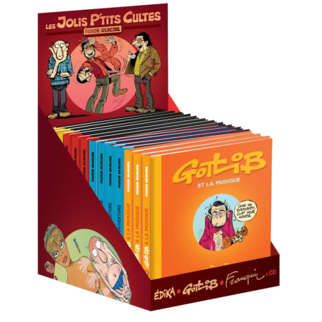 Display comptoir - Gotlib & la musique - 10 ex