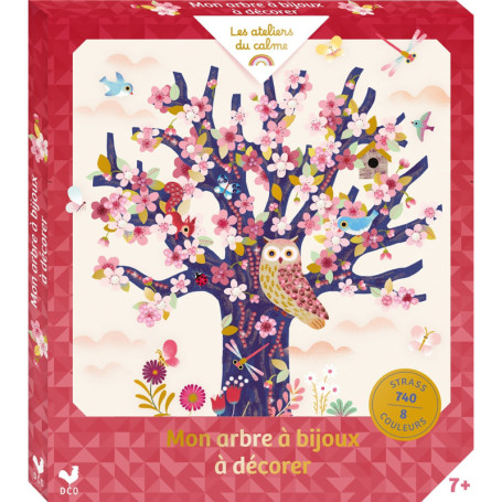 Mon arbre à bijoux à décorer - boîte avec accessoires