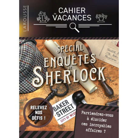 Cahier de vacances adultes, spécial Enquêtes de Sherlock