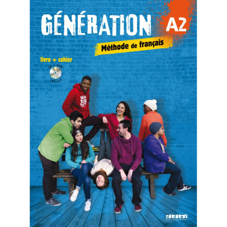 Génération A2 - Livre + Cahier + CD mp3 + DVD