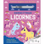 Cherche et trouve licornes - Peinture magique eau