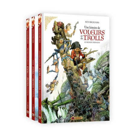 Une histoire de voleurs et de trolls - pack promo vol. 01 à vol. 03