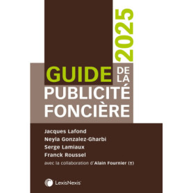 Guide de la publicité foncière 2025