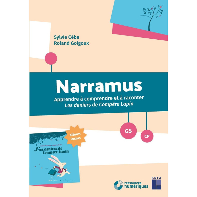 Narramus - Les deniers de Compère Lapin | Apprentissage GS-CP