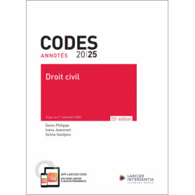 Codes annotés 2025 - Droit civil 23ed