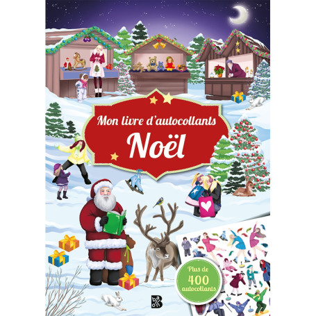 Mon livre d'autocollants - Noël