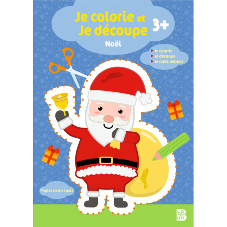 Je colorie et je découpe - Noël