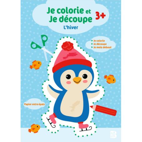 Je colorie et je découpe - L'hiver