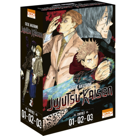 Coffret Jujutsu Kaisen vol. 1 à 3 2025