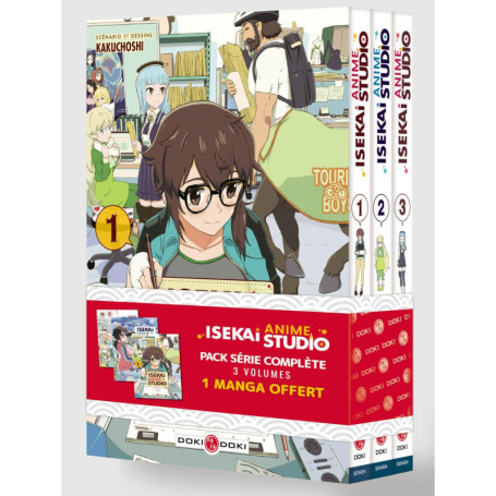 Isekai Anime Studio - pack promo - vol. 01 à vol. 03