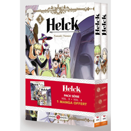 Helck - pack promo vol. 03 et 04 - édition limitée