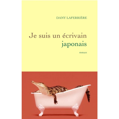 Je suis un écrivain japonais