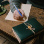 Stylo à cristal fait à la main, ensemble de stylos à plume en verre, profitez d'une inspiration créative de la nature comme cade