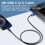 Chargeur USB C Rapide 25W X 2 +2MX2 USBC Cable, USB C Secteur Adaptateur Charge Secteur pour Samsung S25/S24/S23/ S22 /S21 /S21 