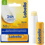 LABELLO Sun ProtectProtection Solaire FPS 50 (1 x 5,5 ml), stick lèvres protection UVA/UVB & hydratation 24 h, baume à lèvres au