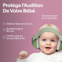 Alpine Muffy Baby Casque Anti Bruit Bébé : Protection Auditive Pour Bébés et Tout-Petits Jusqu'à 36 Mois - Certifié CE - Amélior