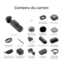 Bundle Créateur DJI Osmo Pocket 4, caméra vlog de Poche avec nacelle, capteur CMOS 1 Pouce et 4K/240 IPS, stabilisation sur 3 Ax