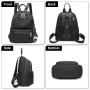 Aucuu Sac a Dos Femme, Mini Sac à Dos pour Femme, Sac à Dos De Voyage Antivol, Sac à Dos DéContracté En Nylon LéGer Pour Femmes 