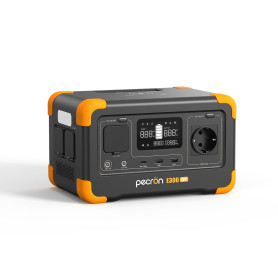 Station électrique portable PECRON E500LFP, Générateur solaire 600W/576Wh, Batterie de secours LiFePO4, Charge rapide pour usage