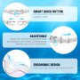 Seaflar Lunette Piscine Adulte Large Monture AntibuéE Protection UV Et Verres HD | Lunettes De Natation Unisexes Pour La Natatio