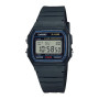 Casio Montre à Quartz Classique série F91W | Résistante à l'eau | Chronomètre 1/100 Seconde | Alarme Quotidienne | Signal horair