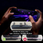 Câble de recharge invisible 2 en 1, cordon de recharge multiple avec support multi-angle réglable de type C, câble de recharge r