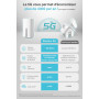 TP-Link Routeur 5G, Routeur WiFi 6 AX1800Mbps, 3 Ports Gigabit, Bi-Bande MU-Mimo, EasyMesh, Connecte Jusqu’à 64 Appareils, Plug-