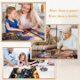 Boloshine Puzzle 1000 Pieces Adulte, Maison Chaleureuse, 70 x 50cm Jeu Classique Puzzles pour Adultes Jeu éducatif Challenge Toy