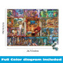 Buffalo Games - Aimee Stewart - The Grand Fiction Library - 1000 Piece Jigsaw Puzzle for Adults -Challenging Puzzle Perfect for 