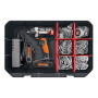 WORX Mallette de Rangement pour Outils Electroportatifs WORX WA0071, Idéal pour Ranger vos Accessoires et Outils de Bricolage, R