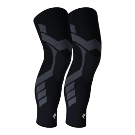Flytex Maintiens de compression pour genoux et jambes V2 noir