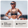 AcclaFit Montre Connectée Femme Homme avec Appel Bluetooth, Smartwatch Ronde 1,38" avec 147+ Modes Sportifs, Cardiofréquencemètr