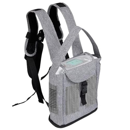Nogsay Sac à dos portable de concentrateur d'oxygène de compatible avec Inogen one G3 G5,Rove 6,sac en filet de transport de mac