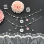KJKJKJ Bracelet Lettre Initiale Prénom Pour Femme Argent Lettres A-Z Pendentif Bracelets Sœurs Amitié Collègue Fille Mamie Femme