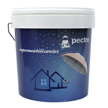 Peinture imperméabilisant terrasse 4L - Réparation e etanchéité des terrasses balcons sols Extérieurs - Anti humidité anti-Infil
