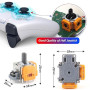 4PCS 3D Joysticks pour Sony PS5 Joystick Hall Effect Analogique Capteurs Module Thumbstick pour Playstation 5 PS5 Stick Contrôle