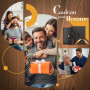 TENBST Portefeuille Homme en Fibre de Carbone | Porte Carte Bancaire Homme avec Blocage RFID | Portefeuilles avec Compartiment à