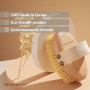 Brosse de Massage Corporel – Primabiotic Masseur Corporel en Bois de Hêtre et Fibres d’Agave | Accessoire écologique pour soin d