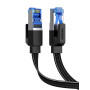 UGREEN Cat 8 Plat Câble Ethernet Réseau RJ45 Nylon Tressé 26AWG Super Débit 40Gbps 2000MHz Compatible avec PC PS5 PS4 Xbox TV Ro