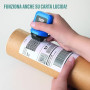 Trodat Tampon de protection (bleu) contre le vol d'identité (comprend 3 recharges)