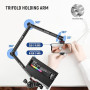 NEEWER Support de Table télescopique pour Appareil Photo - avec Bras Pliable en Trois Parties - 1,2 m - avec Pince de téléphone