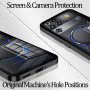 Anlalish Coque de protection transparente avec film de protection d'écran - Compatible avec Redmagic 11 Pro - Anti-chocs - PC - 