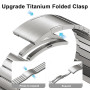 Titane Bracelet Compatible avec Huawei Watch GT 6 Pro 46mm Avancé Titanium Pas de lacunes pour Huawei Watch GT 6 Pro Smartwatch