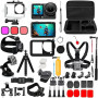 Accessoires pour DJI Osmo Action 6, boîtier étanche, poignée flottante, film de protection, perche à selfie, sangle de tête, acc