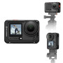 K&F CONCEPT Cage de Protection en Alliage d'Aluminium Compatible avec Caméra DJI Osmo Action 6, Adaptateur à Vis 1/4" pour Trépi