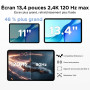 POPUX P13 Pro Android 16 Tablette, 48Go+256Go ROM, 2.4K 120Hz 13,4 Pouces Tablette avec Gemini AI, Tablette Tactile T7280 Octa-C