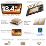 POPUX P13 Pro Tablette 13 Pouces, Gemini AI Tablette Android 16, 2.4K/120Hz, 48Go RAM+256Go ROM, 12000mAh/18W, T7280 Octa-Core,